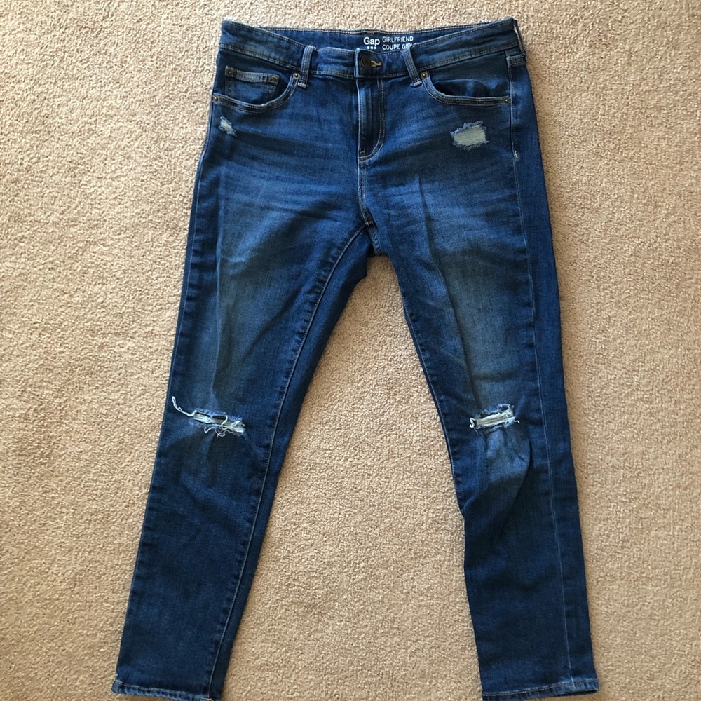 GAP Girlfriend Jeans